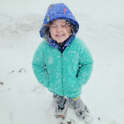 Snow days are magical!